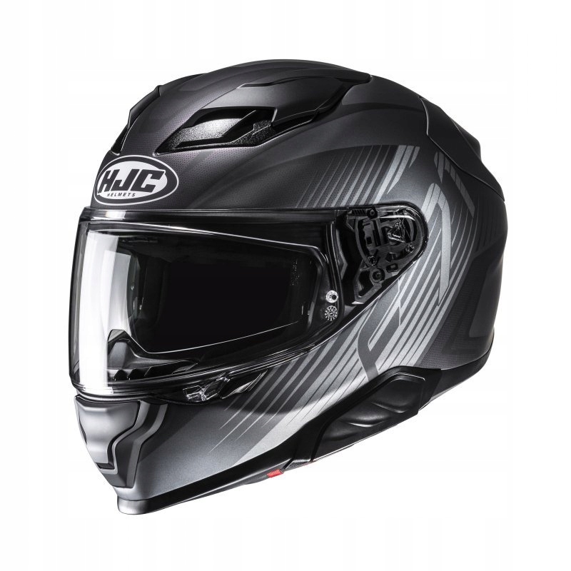 Motocyklová Prilba Hjc F71 Catos Black Grey Xs