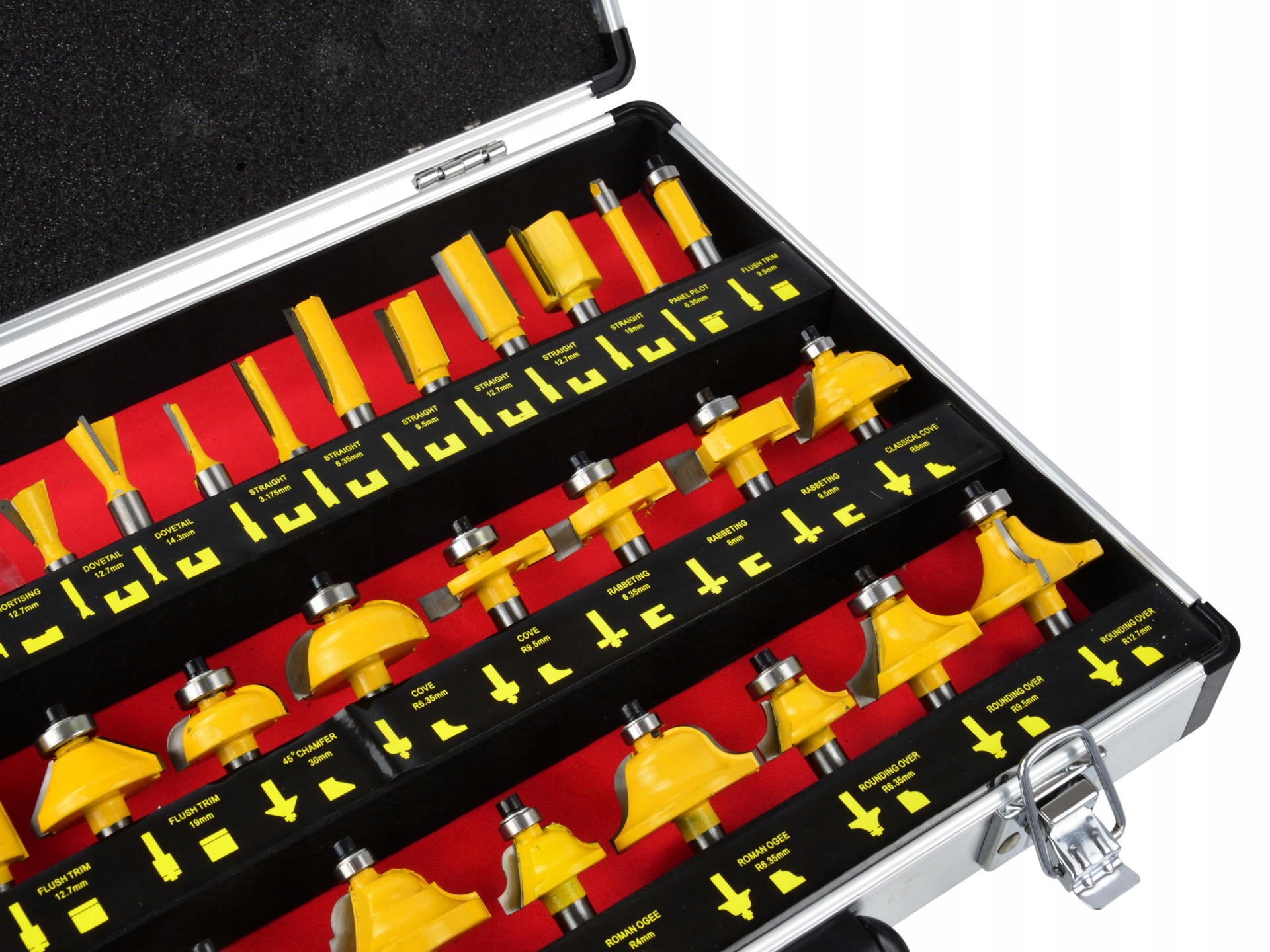 FREZARKA GÓRNOWRZECIONOWA 1300W GRAPHITE 59G717 + FREZY Seria T 59G717