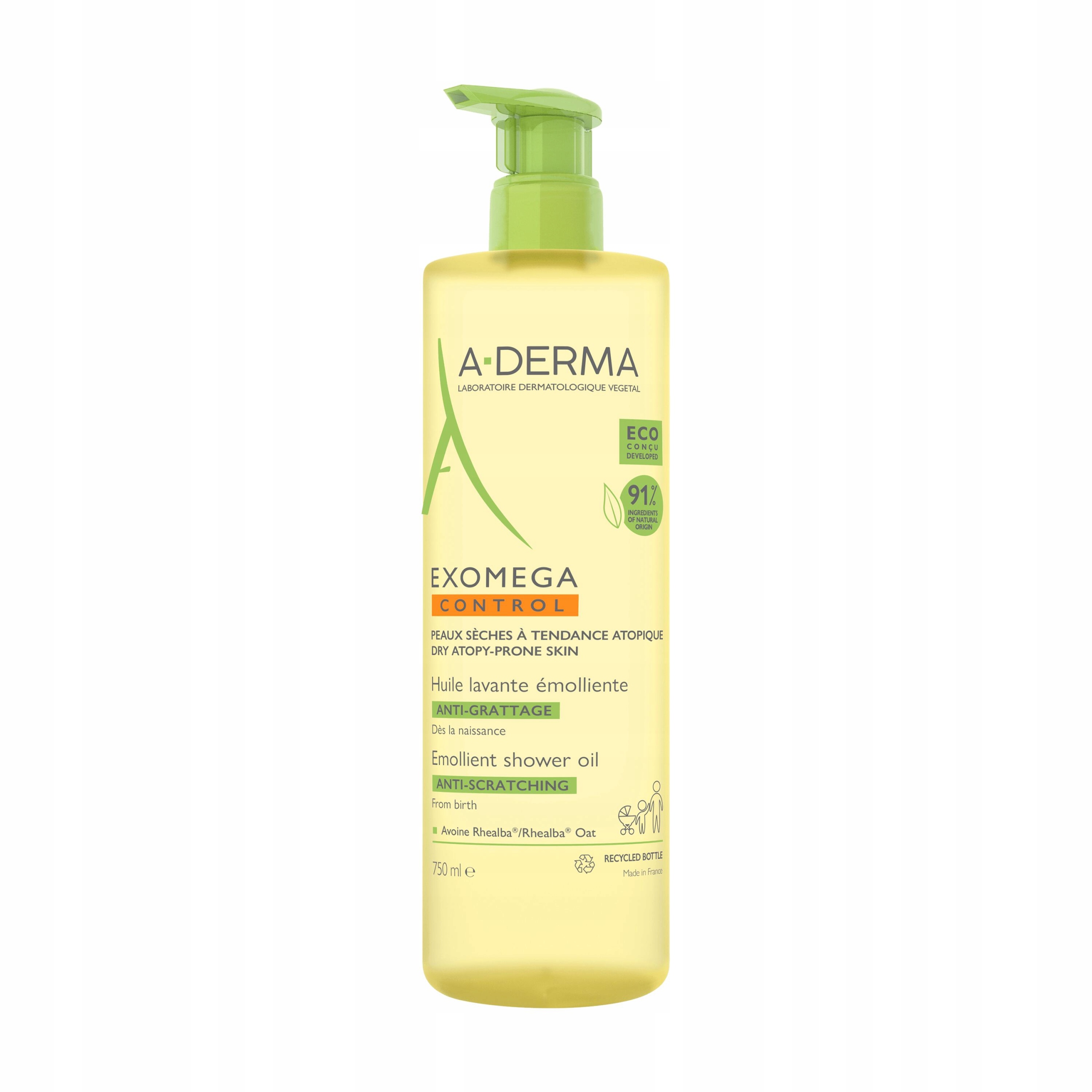 A-derma Skóra sucha atopowa olejek 750 ml