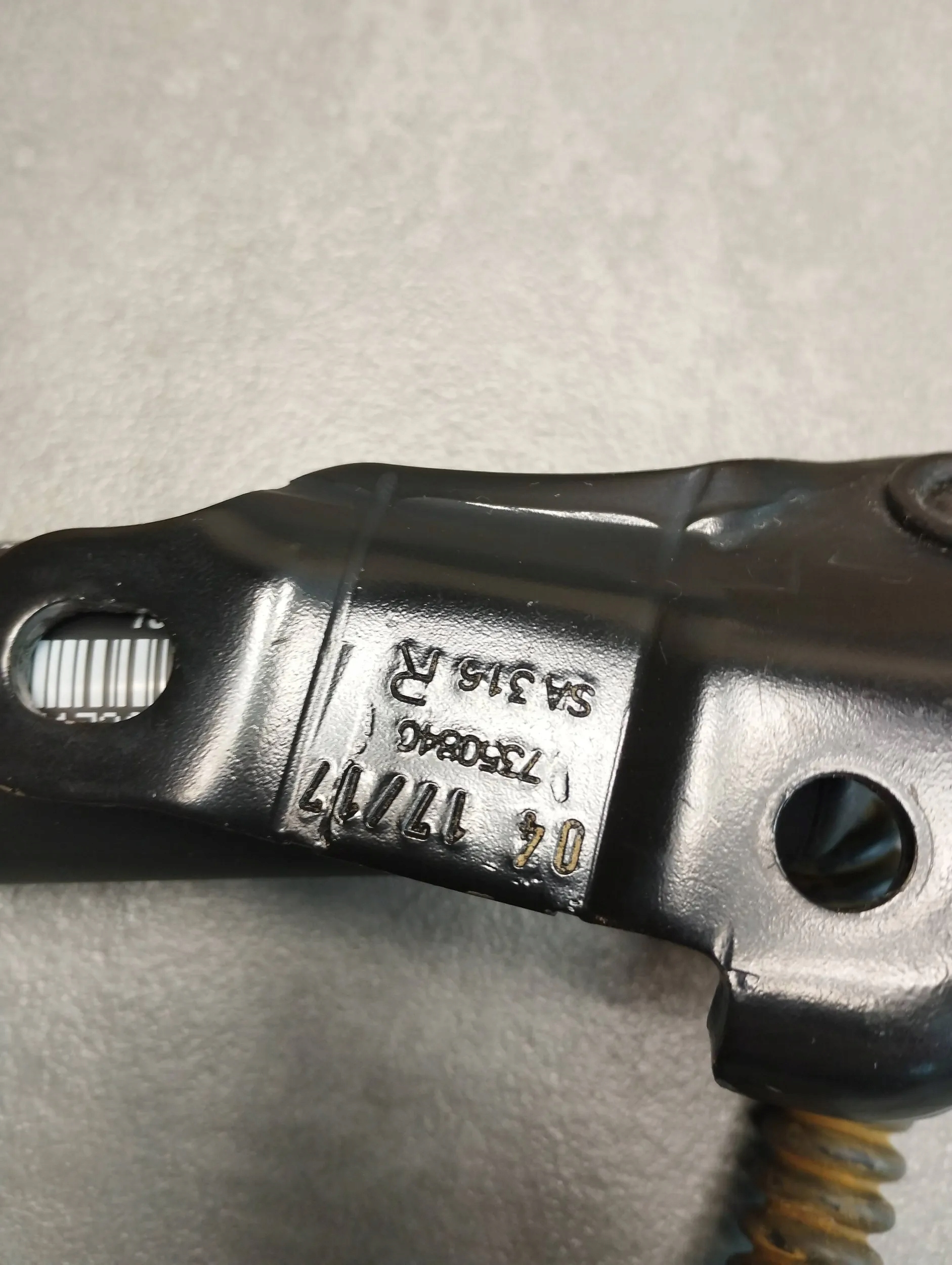 BMW X1 F48 damper bonnet electrical 7350837