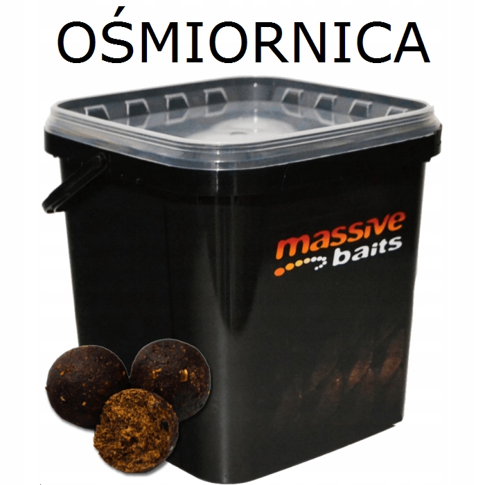 Kuličky Massive Baits Eco 18 mm 10 kg Kbelík Chobotnice