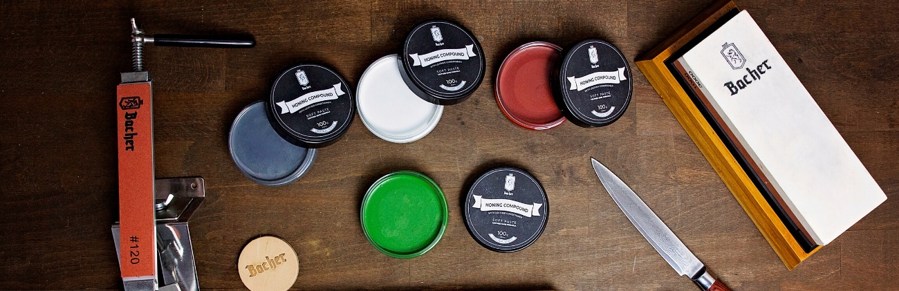 Pasta polerska BACHER do polerowania noża po ostrzeniu fine 5000 100g Waga 100 g