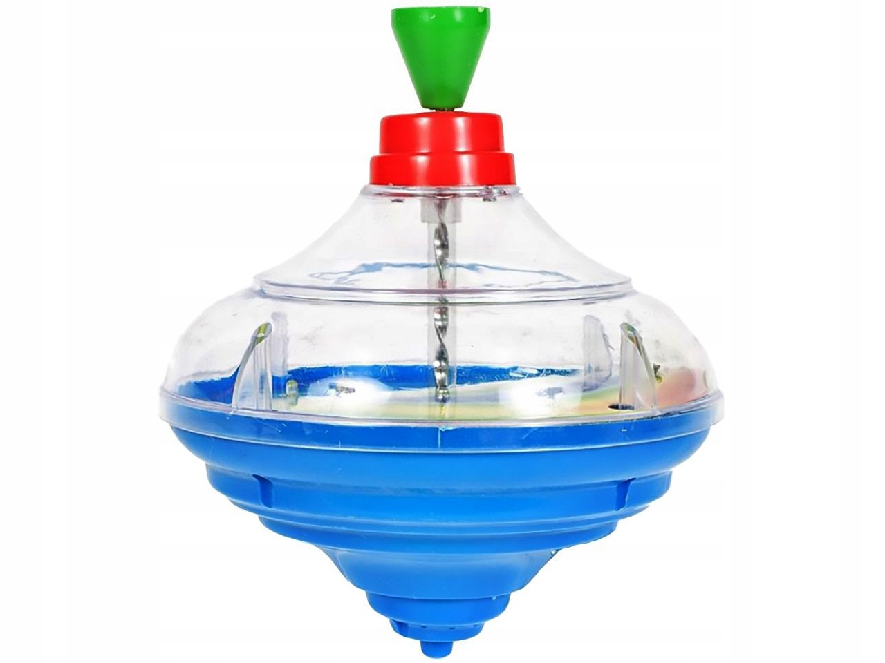 BĄCZEK ŚWIECĄCY w Ciemności KOLOROWY Bąk Światło Dźwięk MELODIA Wirujący Bohater brak