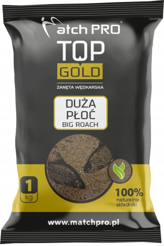 Match Pro Zanęta Top Gold 1kg Duża Płoć