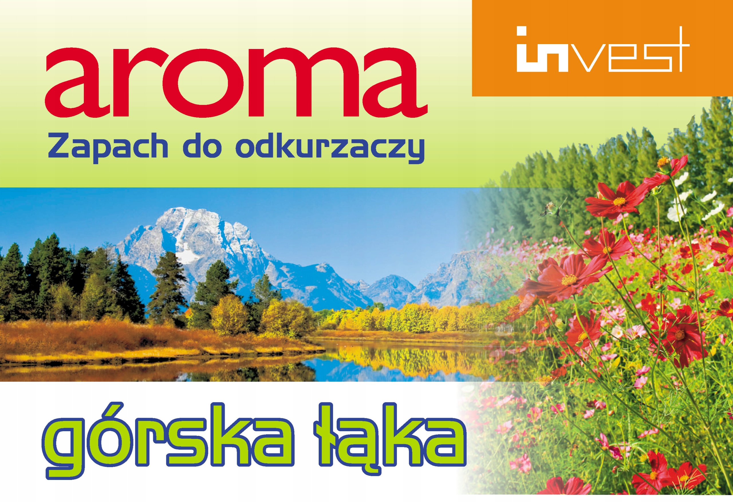 GRANULKI ZAPACHOWE DO ODKURZACZA AROMA - ŁĄKA