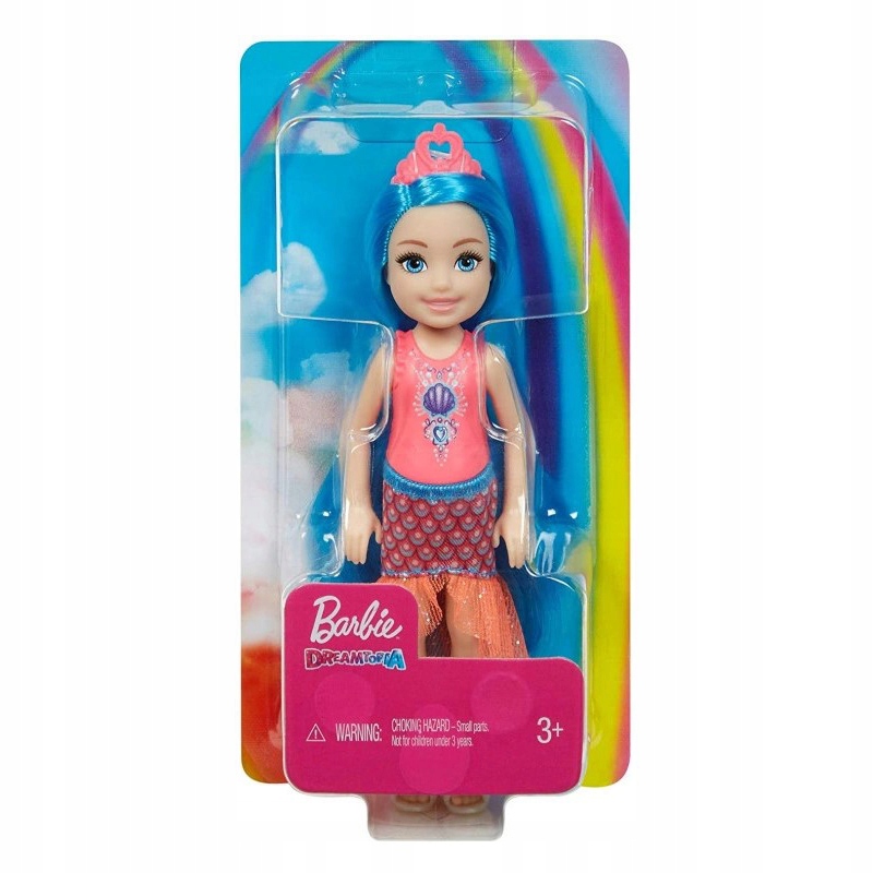 

Barbie Dreamtopia Lalka Chelsea Niebieskie Włosy
