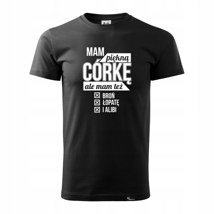 

KT004F - XL / Koszulka Mam Piękną Córkę dla taty