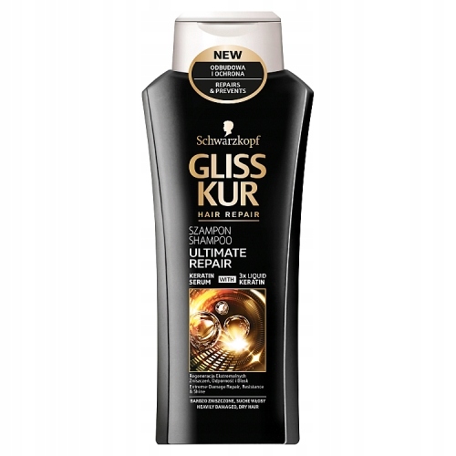 

Gliss Kur szampon do włosów zniszczonych 400ml