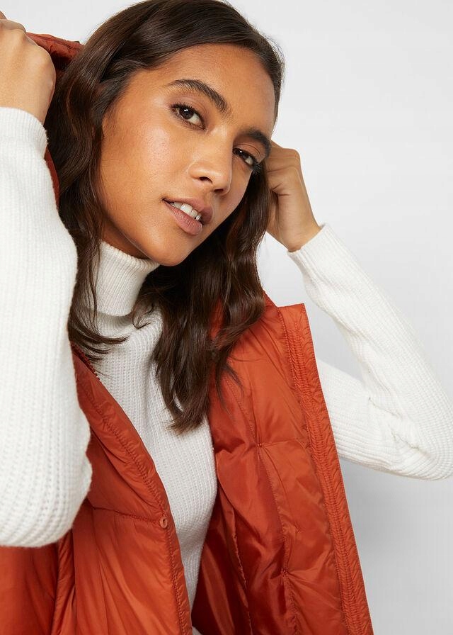 50 Bonprix KAMIZELKA PIKOWANA Rodzaj puchowa