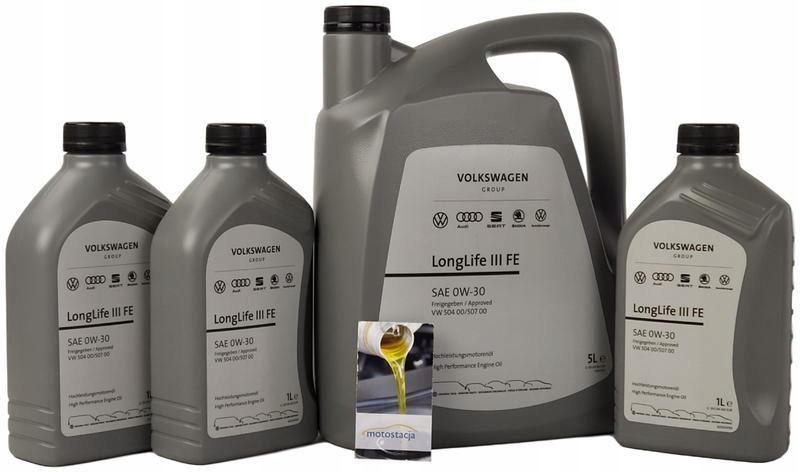 

Oe Vag Longlife III Fe 0W30 Vw 504.00/507.00 8L