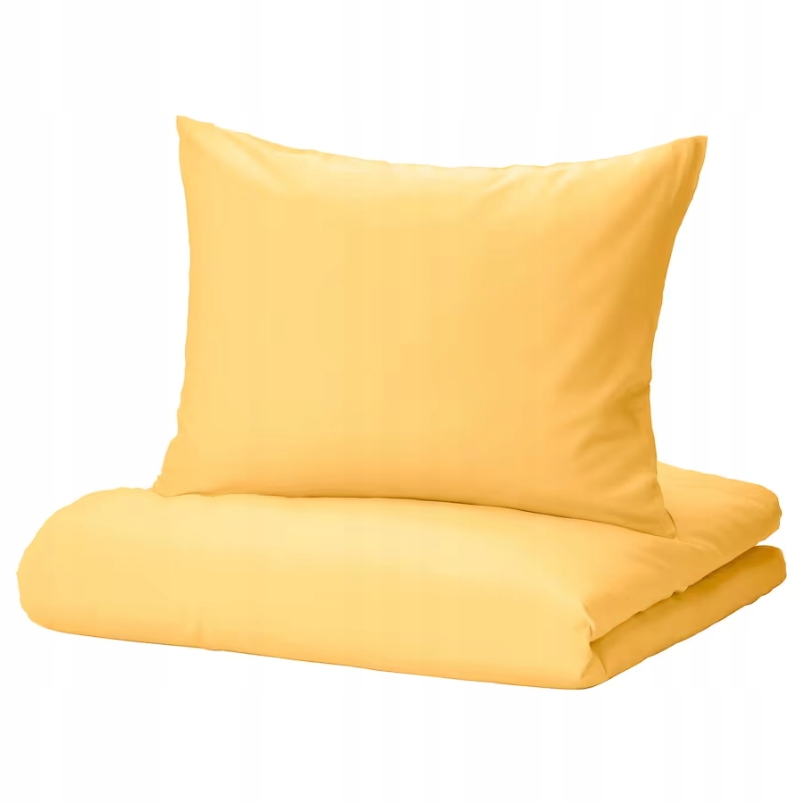 

Ikea Nattsvarmare pościel 150x200 Żółta