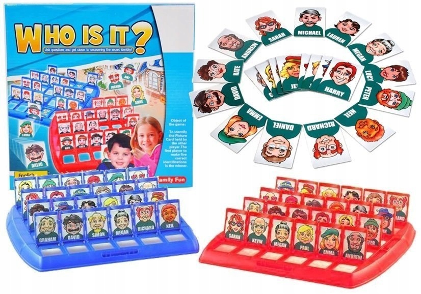 

Gra Zręcznościowa Rodzinna Dla Dzieci Zgadnij Kto