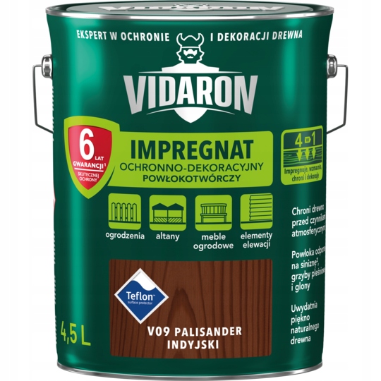 

Vidaron Impregnat V09 Palisander Indyjski 4,5L