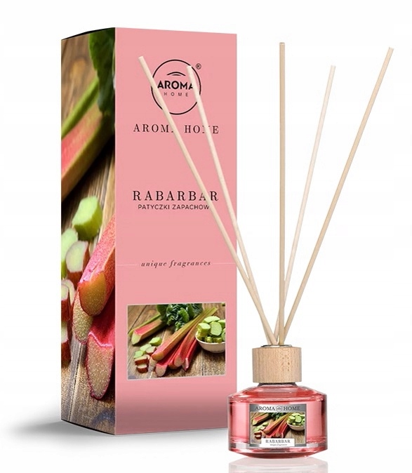 

Aroma Home Odświeżacz powietrza patyczki Rabarbar