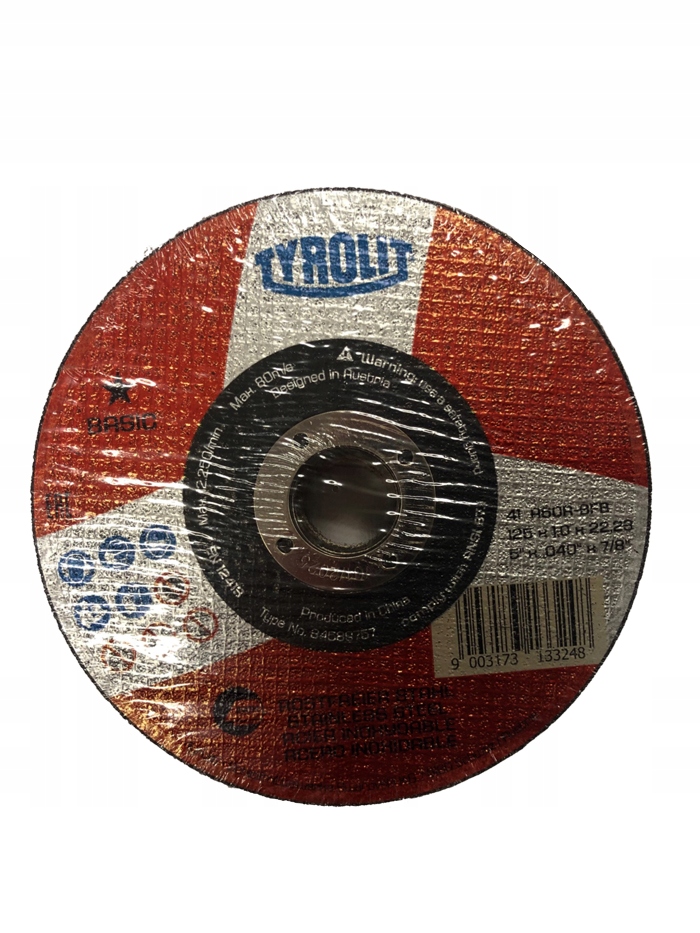 

Tarcze tarcza do cięcia Inox 125x1,0 Tyrolit 25szt