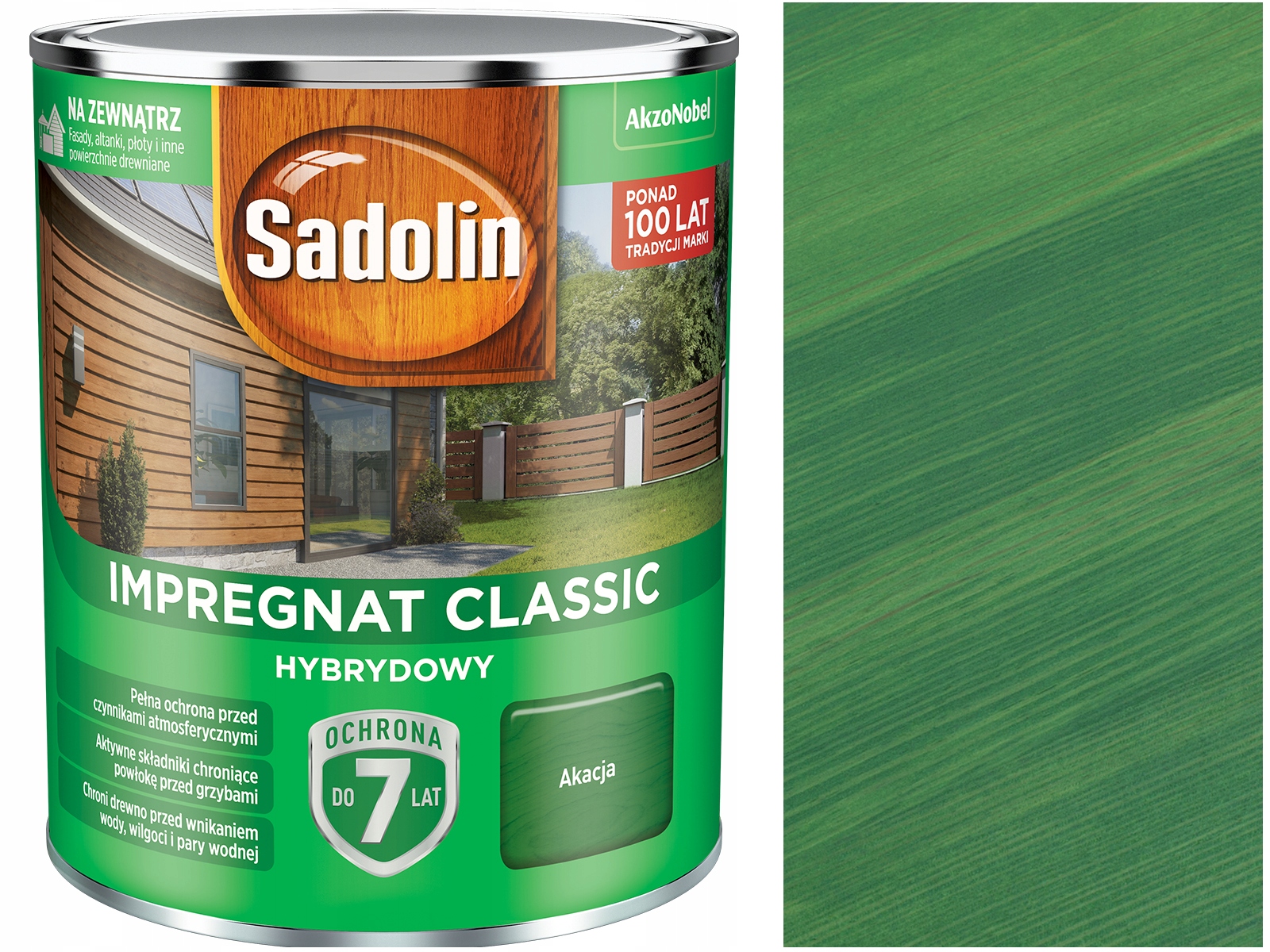 

Sadolin Classic Hybrydowy Akacja 0,75L