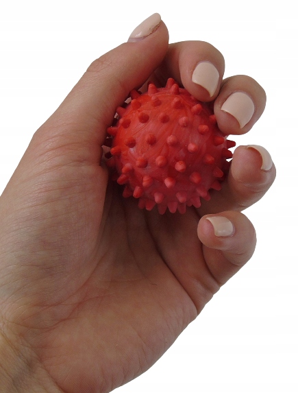 

Mocna Piłka gumowa Jeż gryzak Zapachowa 5 cm S