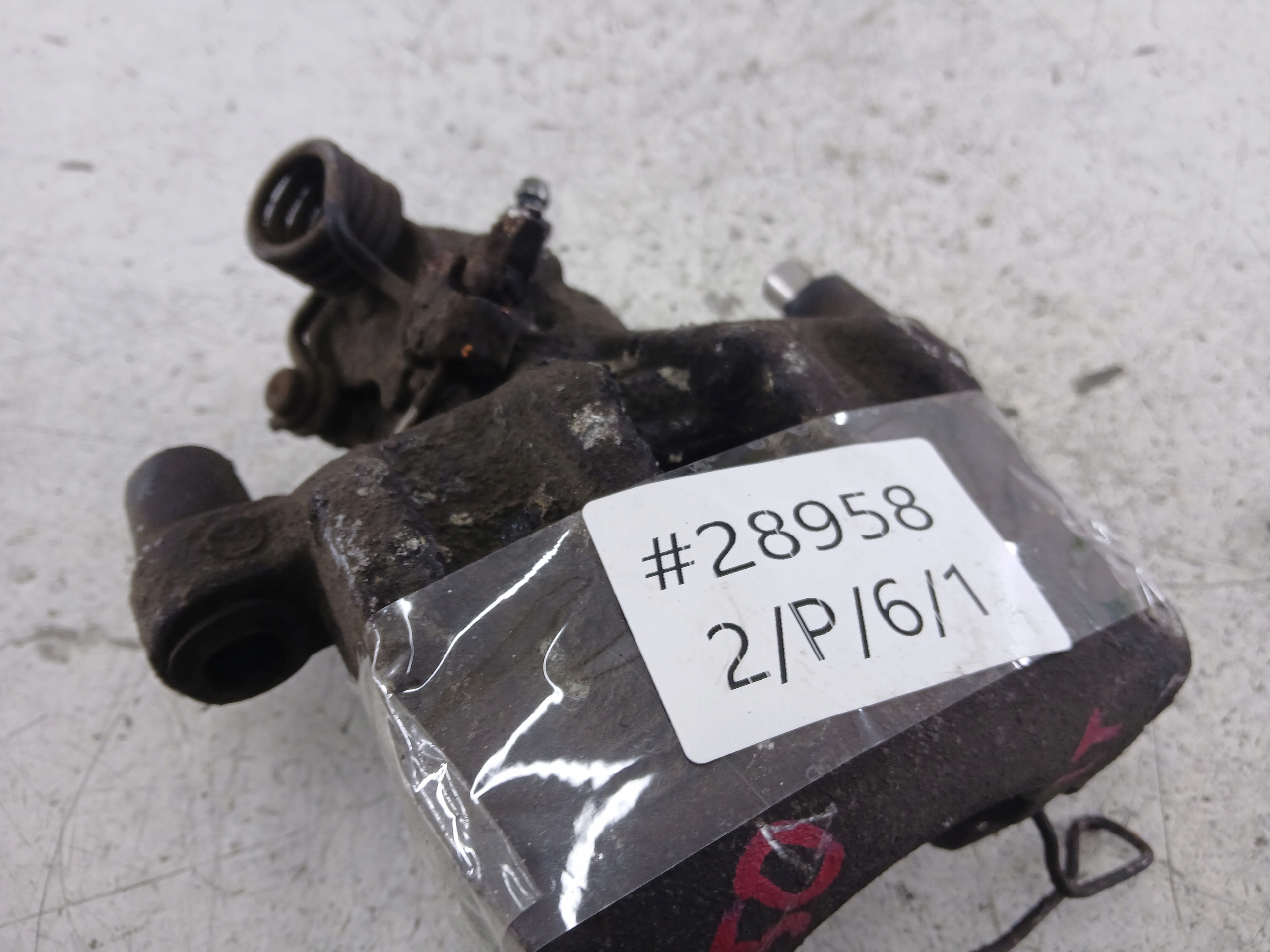 VOLVO V50 and caliper brake left rear part