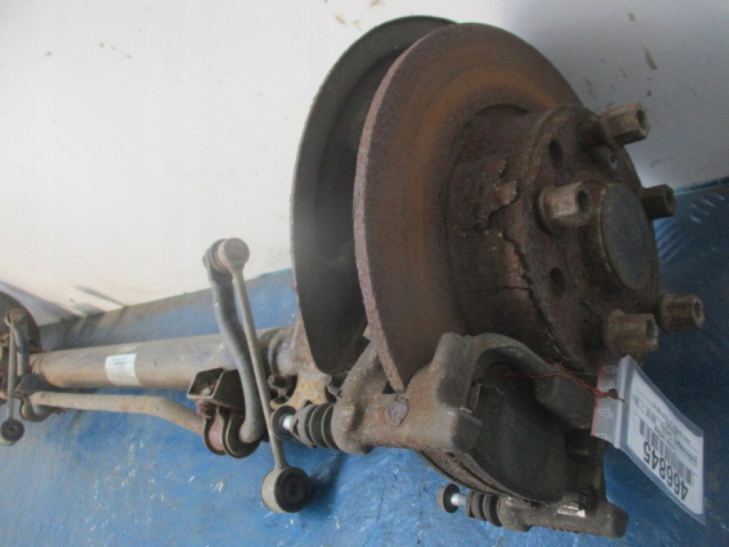 VW CADDY III LIFT TYLNA BELKA OŚ TYŁ TARCZE ZACISK ABS Numer katalogowy części 2K5500051