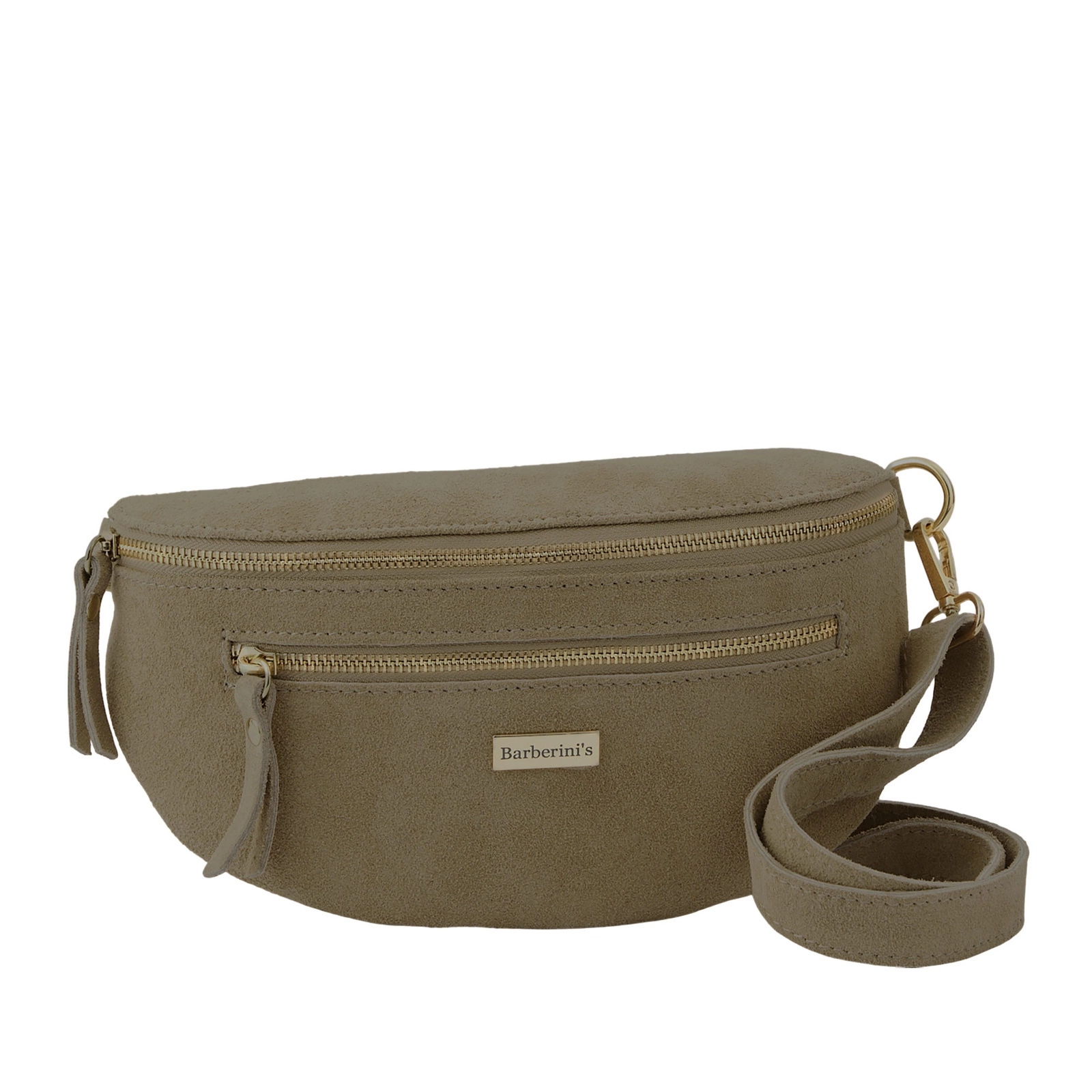 Dámská semišová ledvinka Barberinis béžová