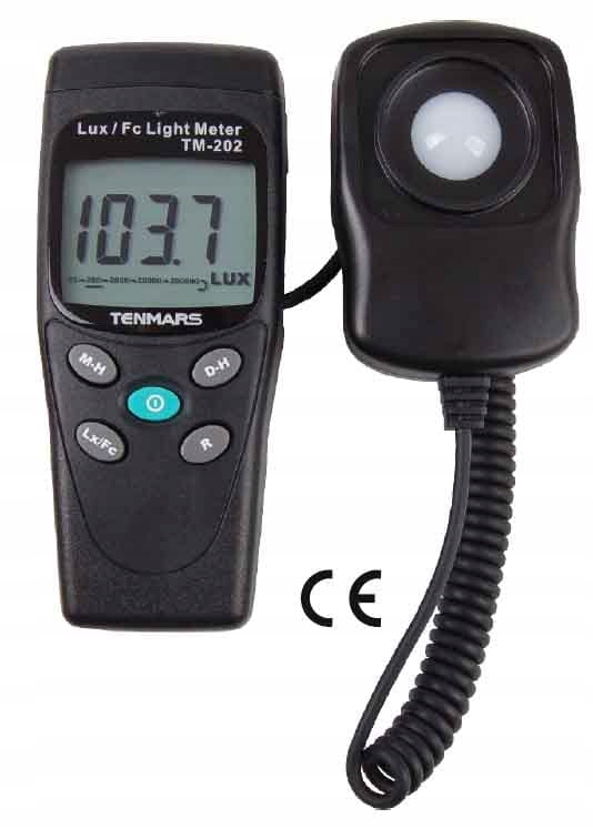MIER-TMB202 Digitálny luxmeter, rozsah 0,01...200000 lx