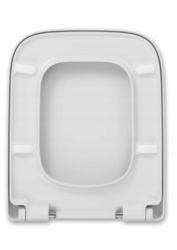 Wc sedátko s pozvolným sklápěním pro Rea Tino Rimless, tvrdé