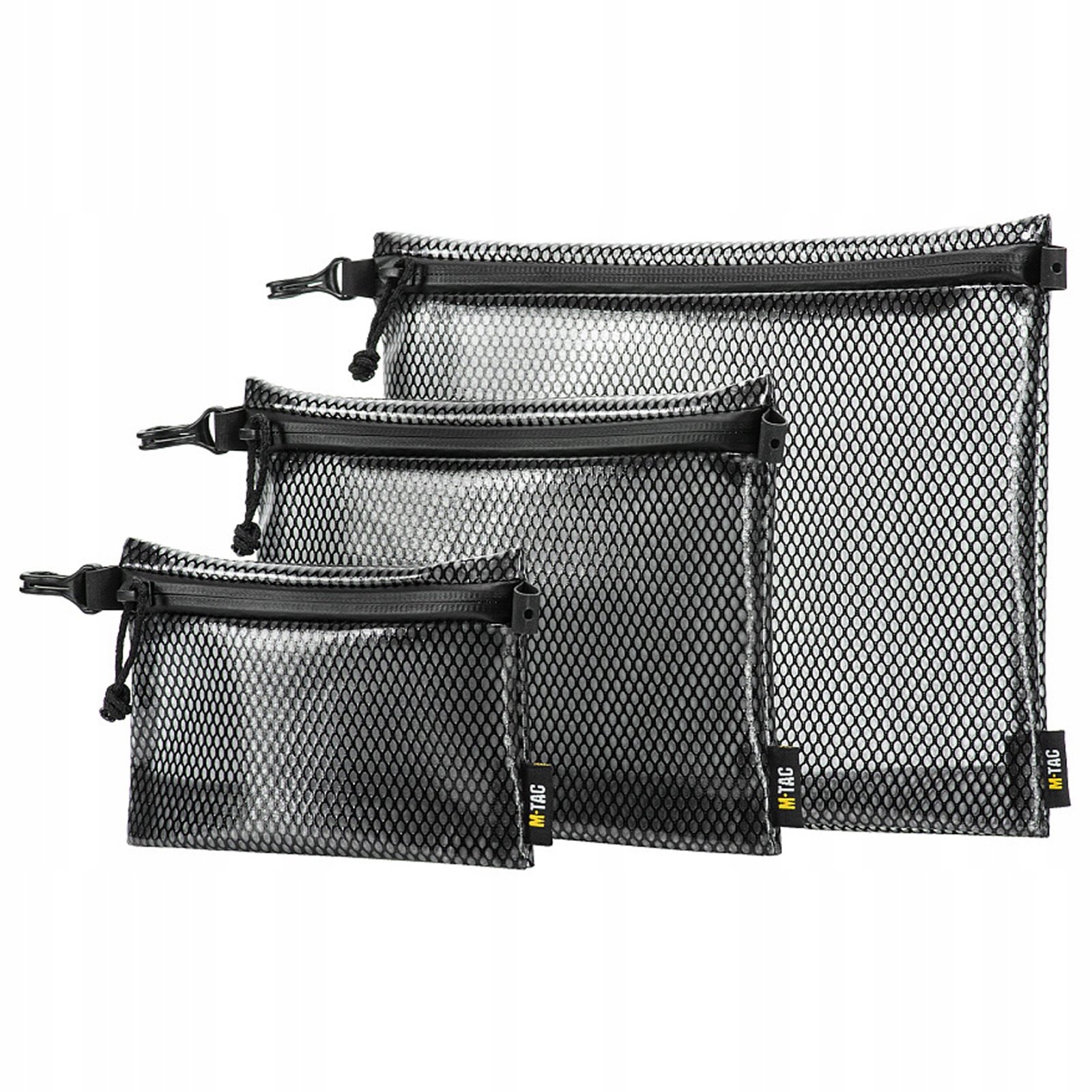 Sada organizérů M-Tac Zip Pocket Elite Sáčky 3 velikosti Černá