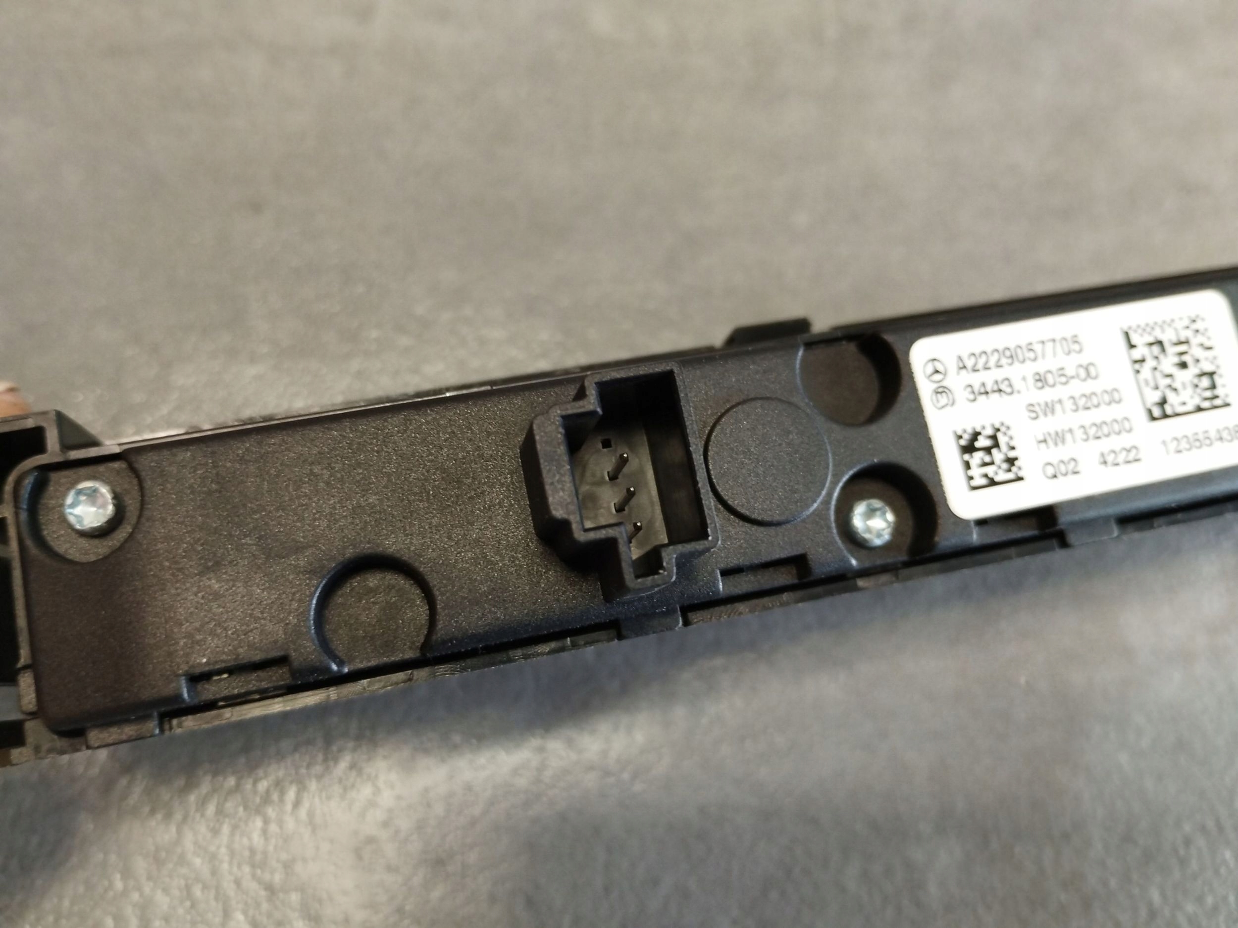 Mercedes-Benz S W222 2014 PANEL controls A2229057705
