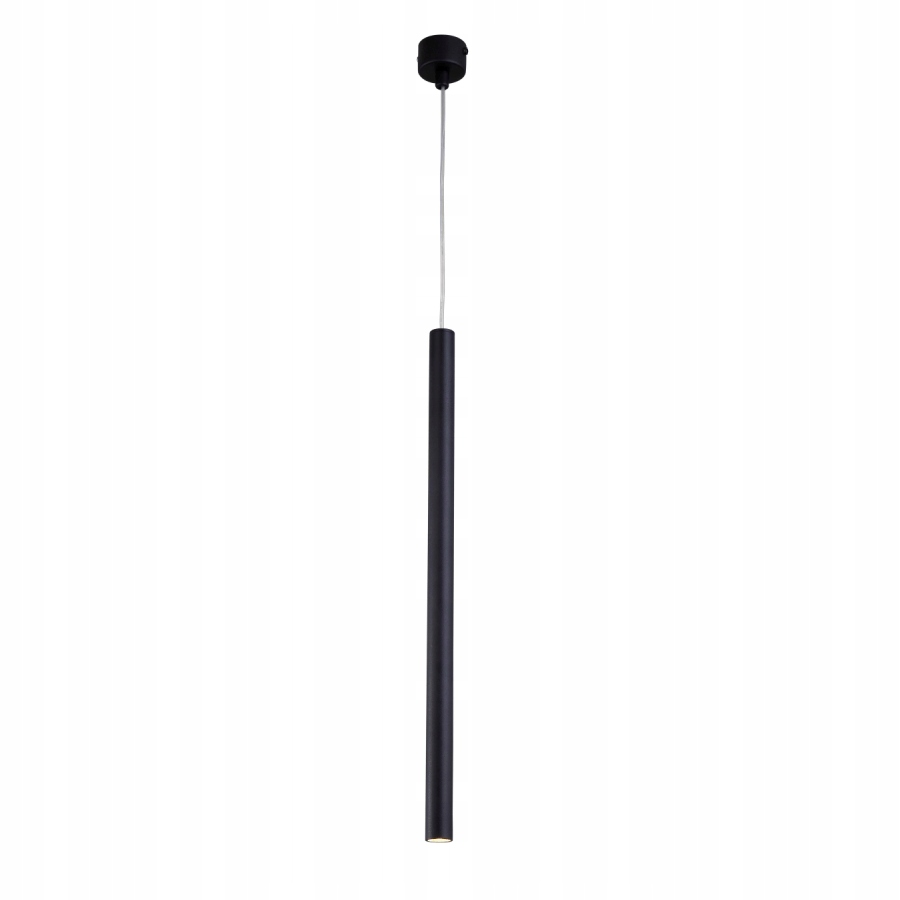 Závěsná lampa Jednotlivá Lungo 1 150 cm Černá Bodová Tuba Slim 1xG9