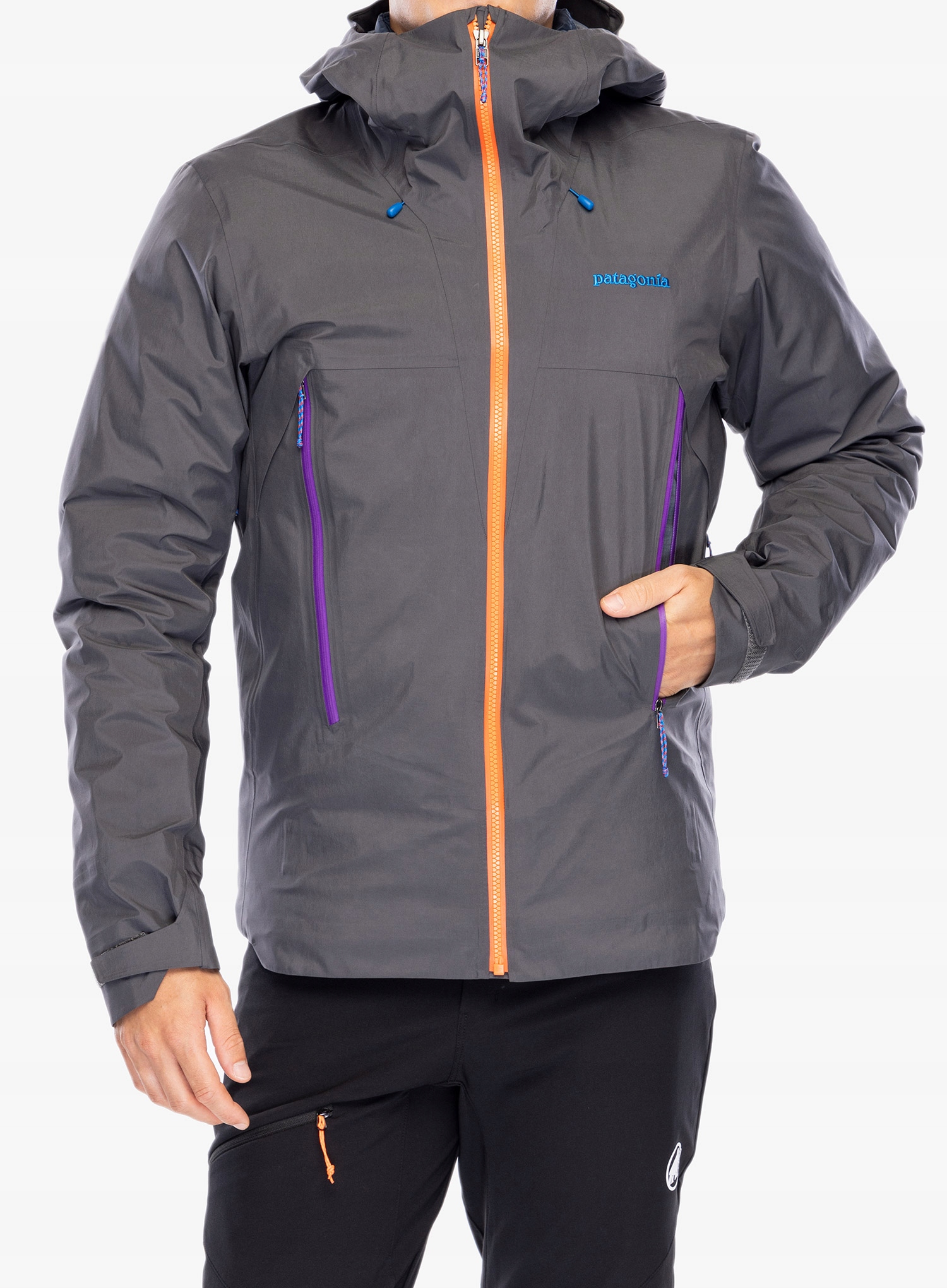 Bunda Gore-tex Patagonia Free Alpine šedá XL