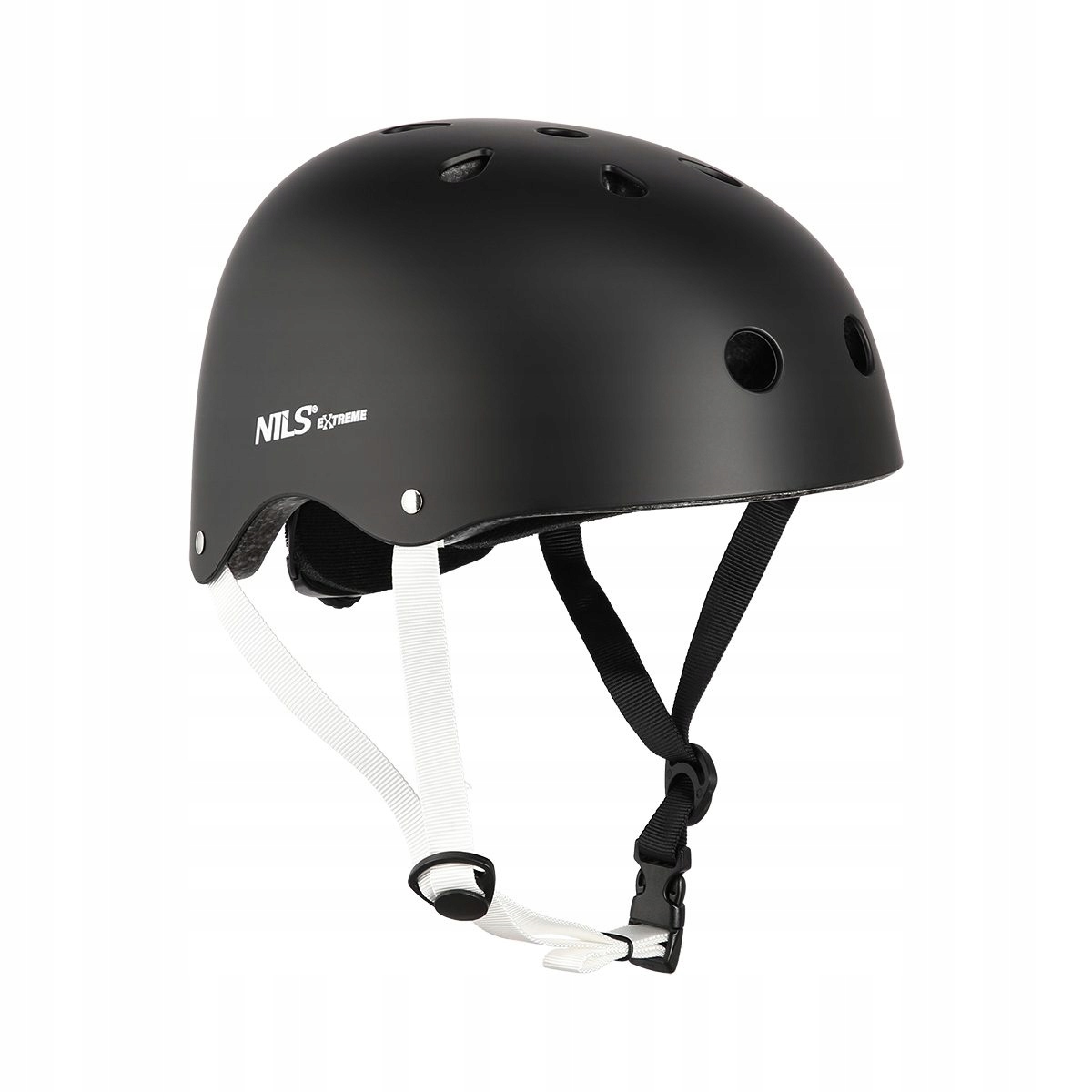 Kask Nils Extreme czarny Xs Bezpieczny rolki hulajnoga MTW001