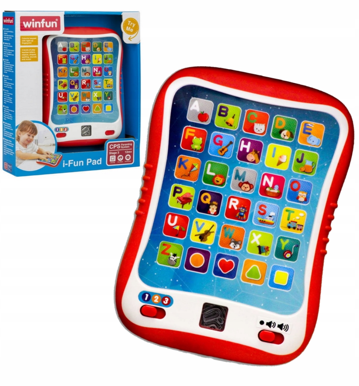 Zabawka edukacyjna BYSTRY TABLET SMILY PLAY