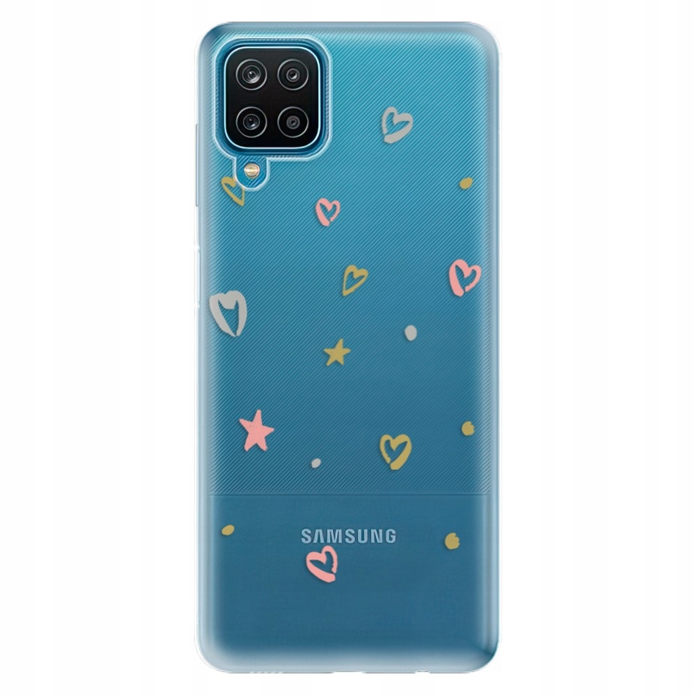 Silikonowe etui iSaprio Lovely Pattern do Samsung Galaxy A12