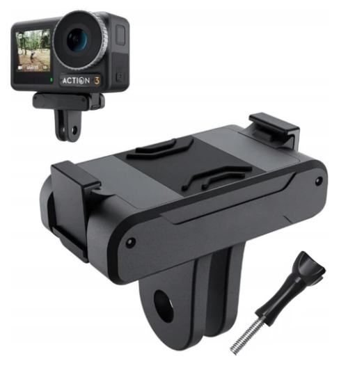 Mocowanie Uchwyt Szybkozłączka Magnetyczna GoPro do DJI ACTION 3 4 Telesin