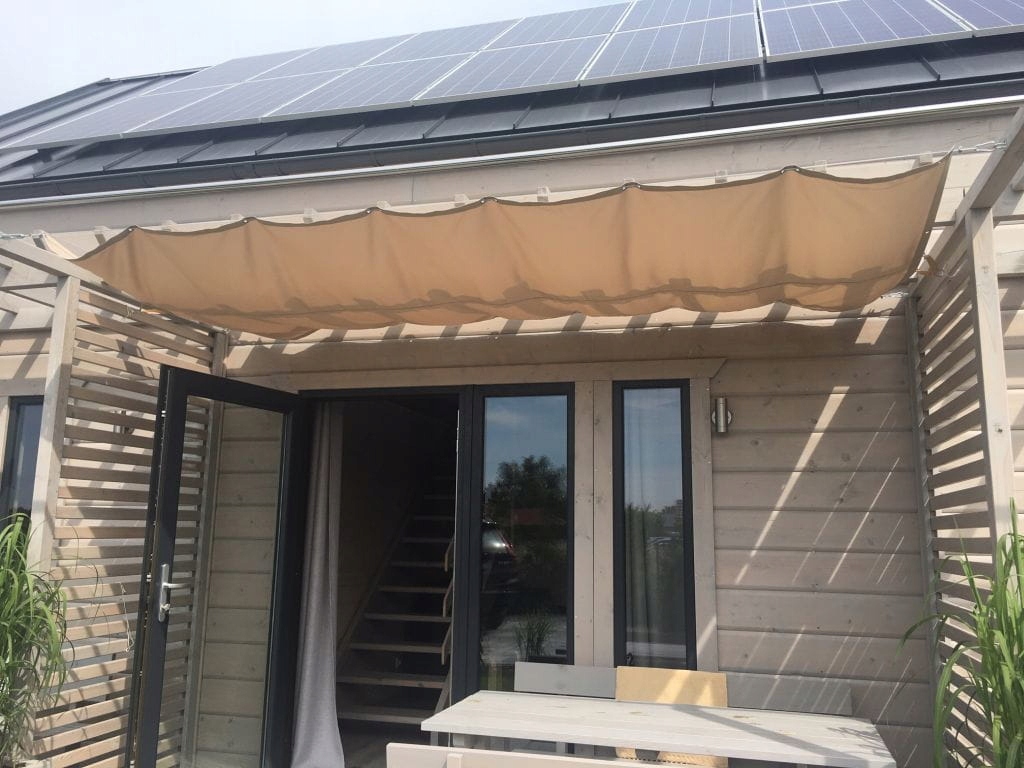 ZESTAW DO MONTAŻU ŻAGLI PRZECIWSŁONECZNCYH ROZSUWANYCH DO METALU 2 LINKI Kod producenta 5908226263900