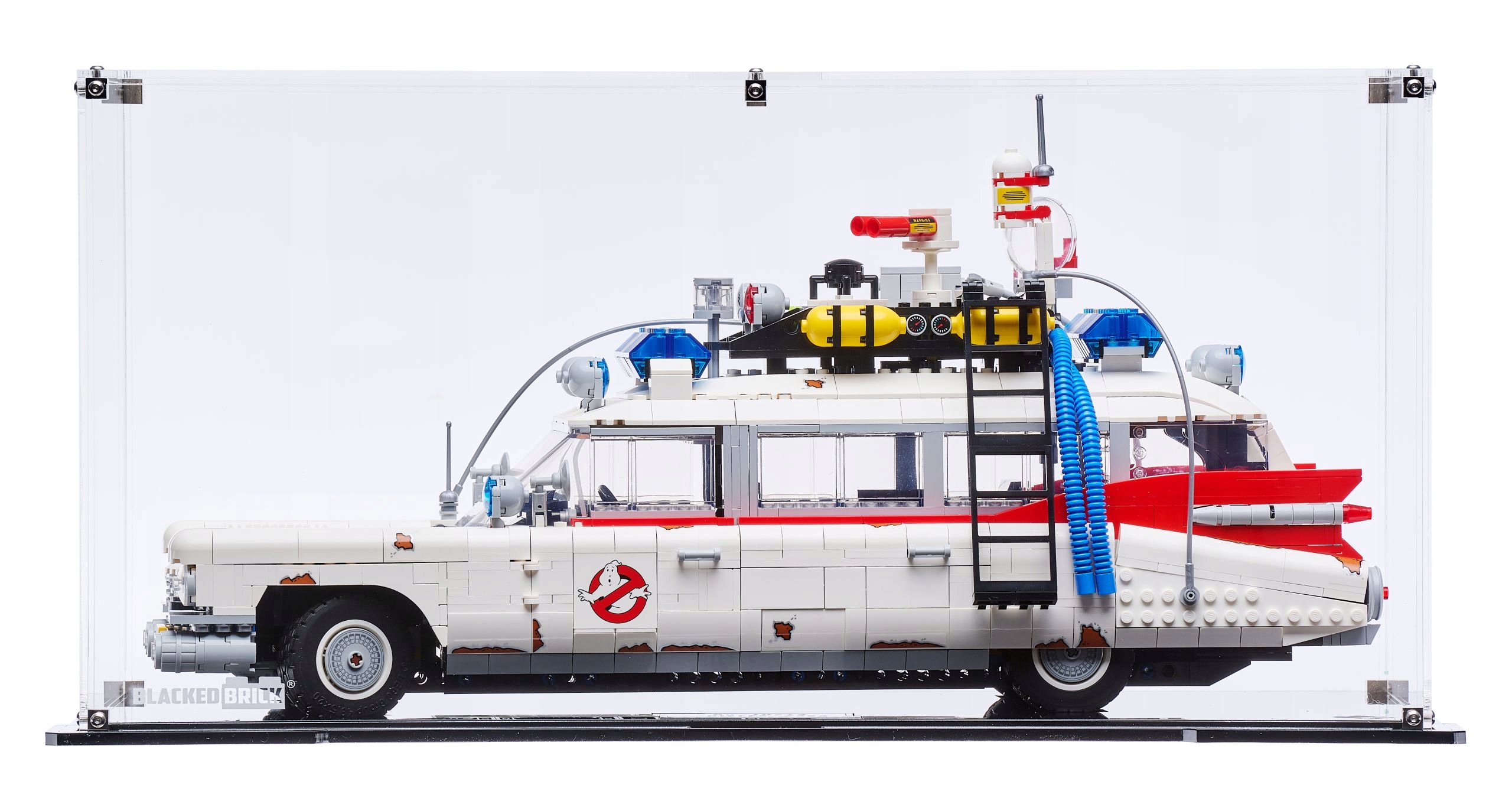 Vitrína Blacked Brick pre Lego 10274 Creator Expert ECTO-1 Krotitelia duchov
