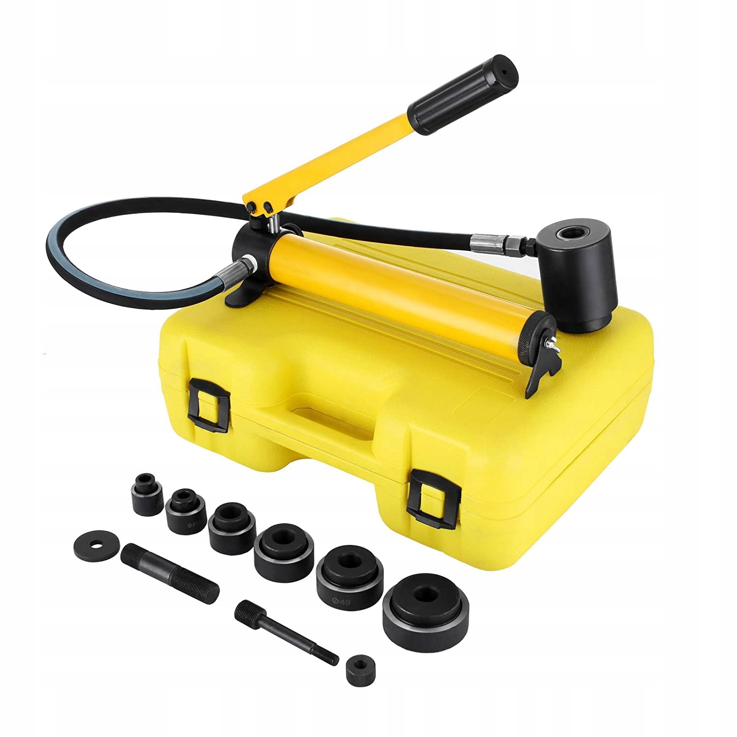 Hydraulický Vyrezávač Otvorov 9T S Otvorom A Lisom