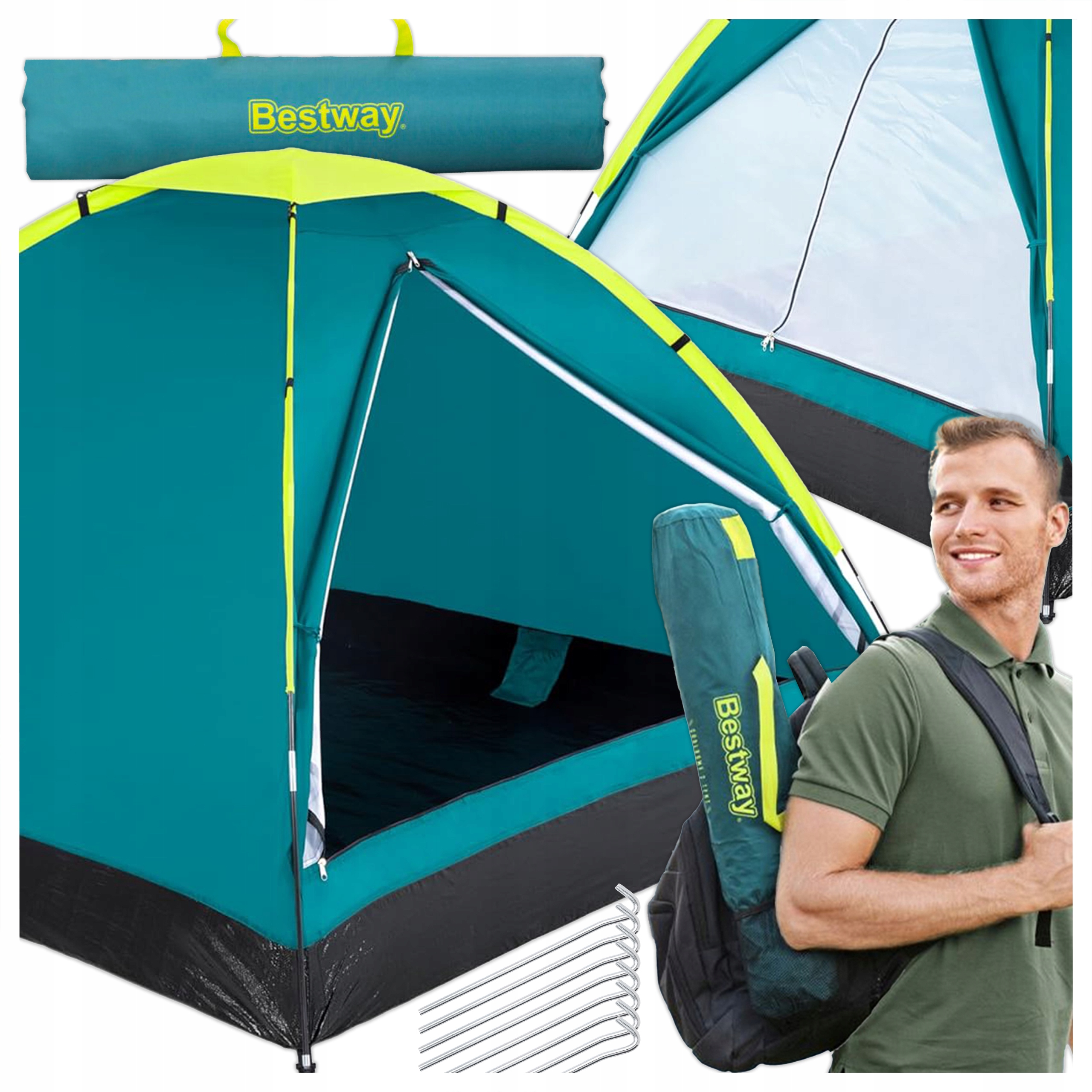 Stan Třímístný Stan Bestway 68085 210 x 210 x 130 CM Obal