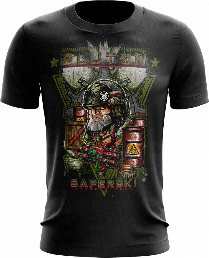 

Saper Pluton Saperski t-shirt koszulka r. L