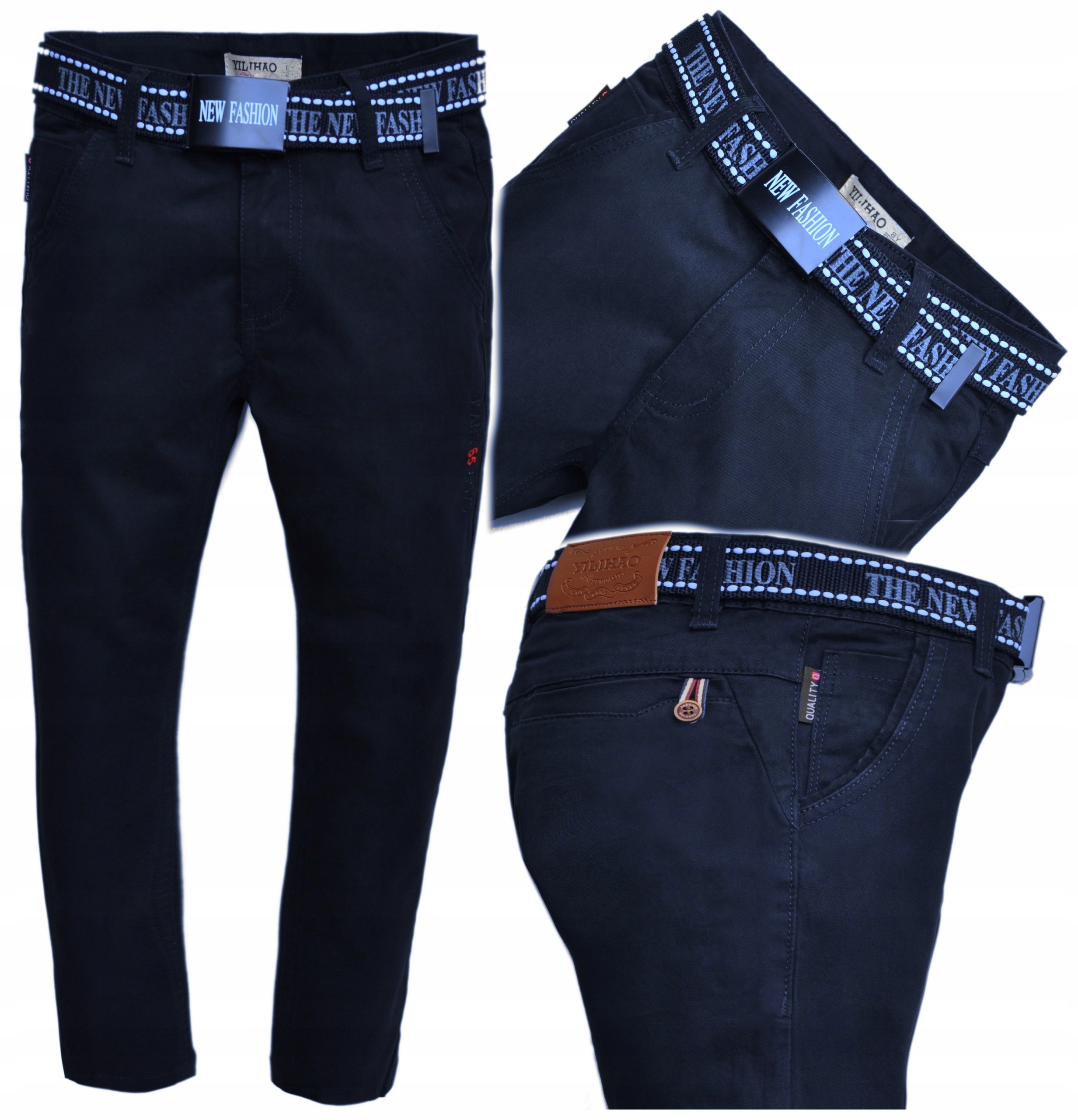 

Firo granat Chinosy slim wizytowe(122-164) 134/140