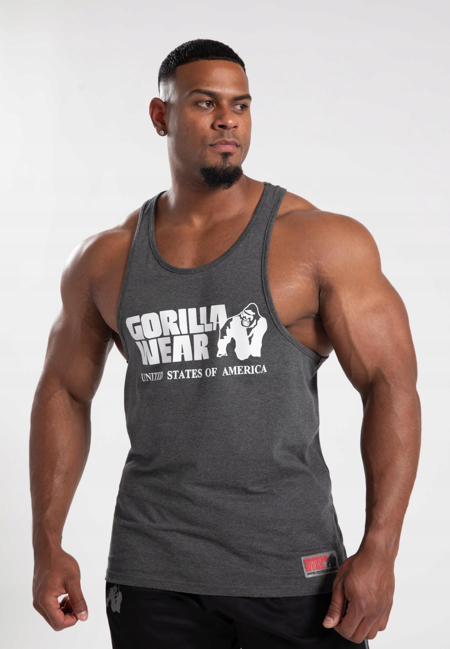 Tank top treningowy na siłownie sportowy męski Classic Gorilla Wear S Kod producenta 90104899.S