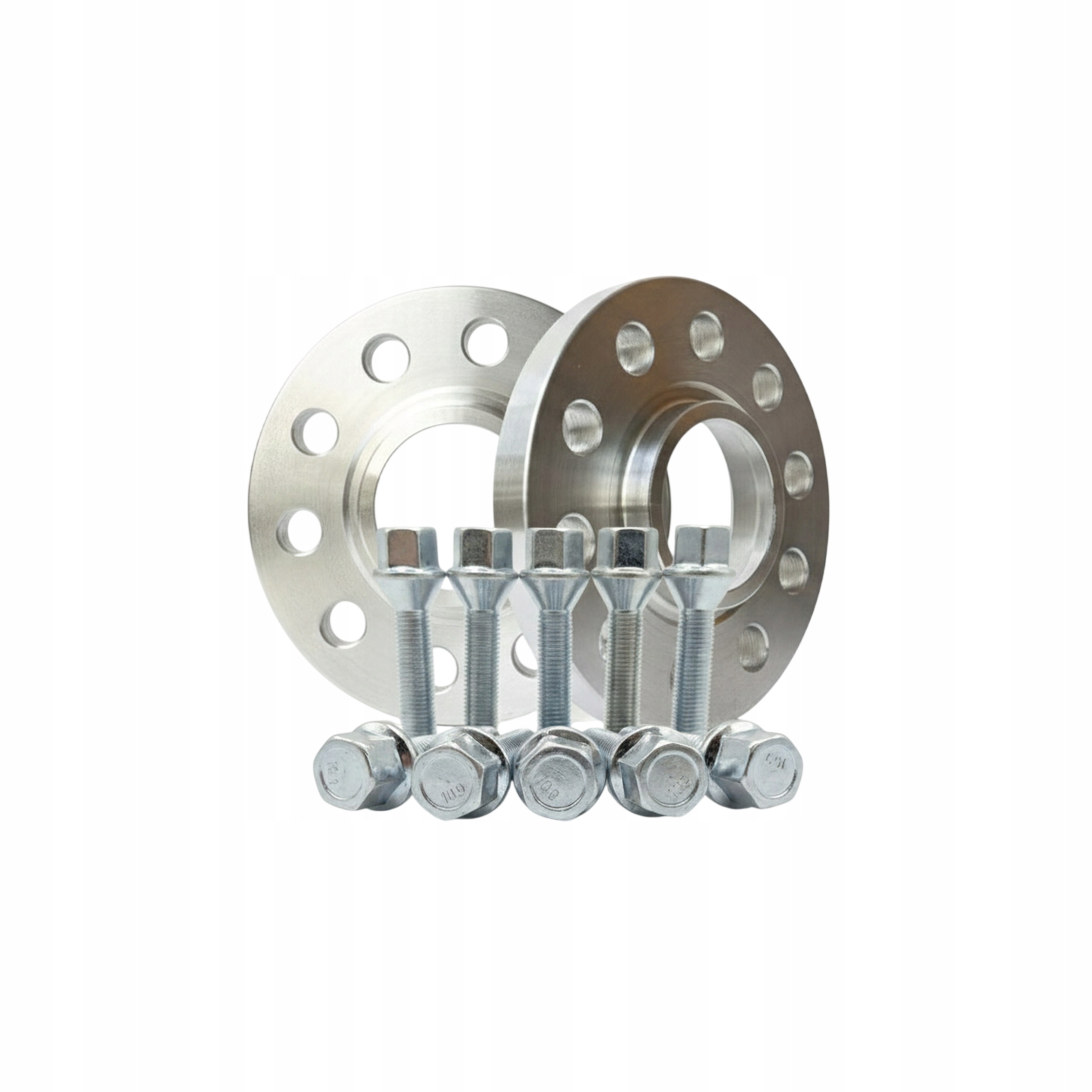 Vzdálenost 25 mm 5x120 74.1 Bmw řady 5 M5 E39 stříbrné šrouby