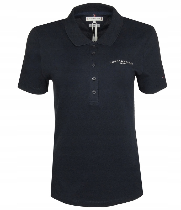 Tommy Hilfiger, dámské polo, Slim, tmavě modré, L