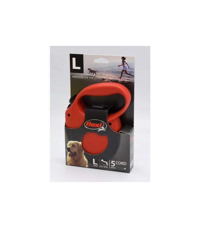 Levně Vodítko Flexi Standard L lanko 5 m/50 kg mix barev