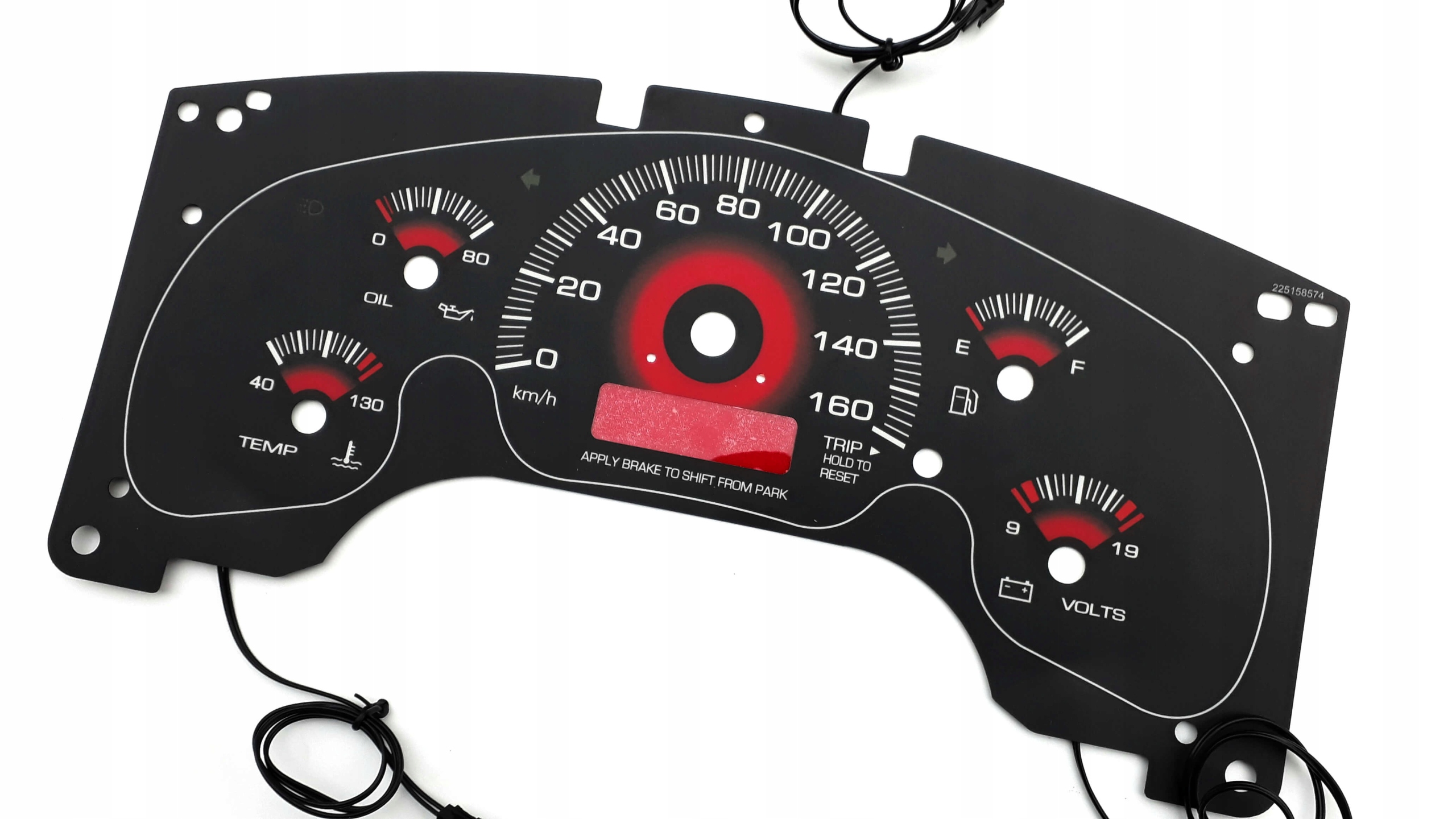 GMC Savana tarcze licznika INDIGLO wzór 2 MoMan