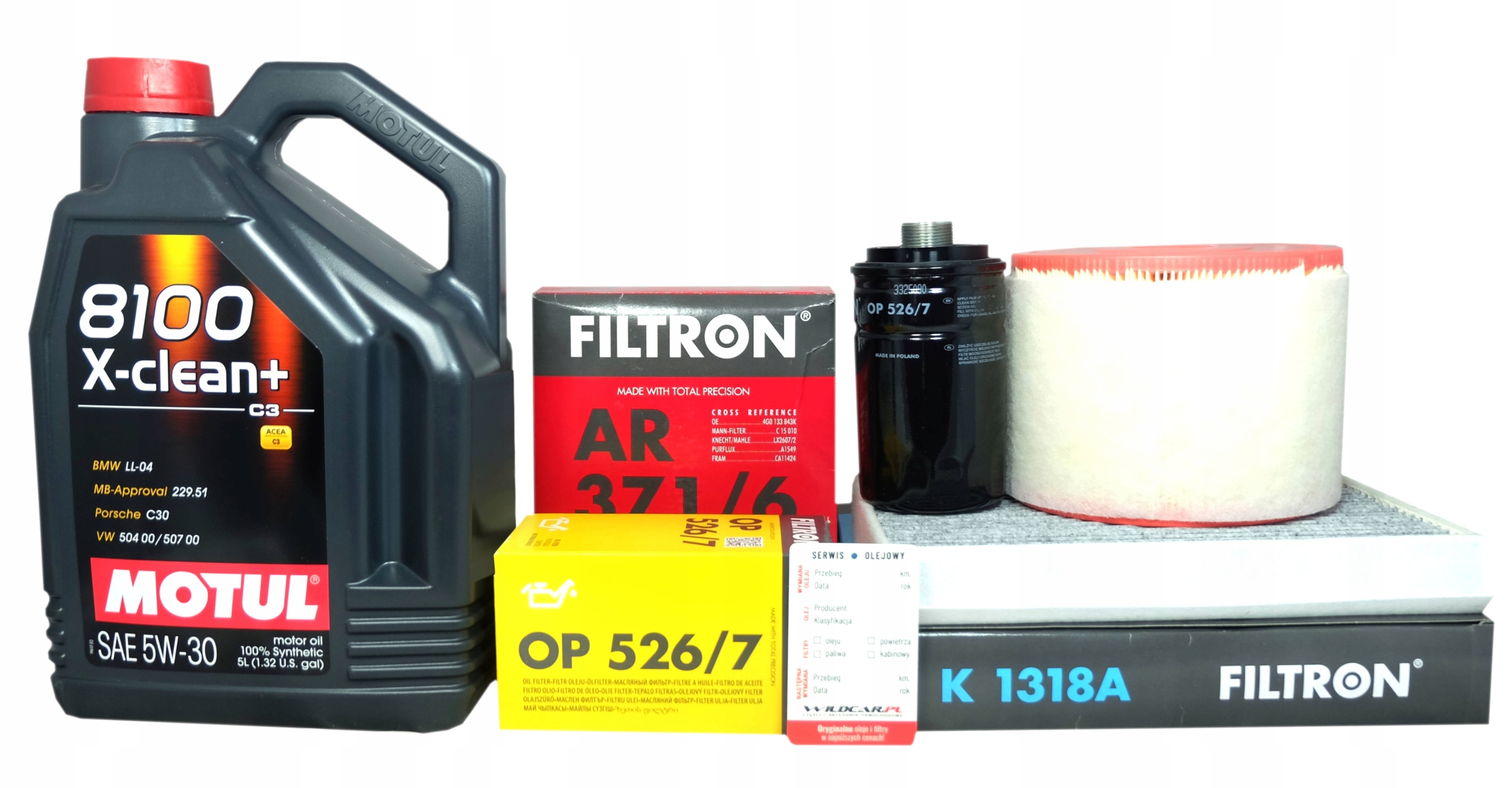 3 Filtre olej Audi A8 D4 2.0 Tfsi hybrid 245 2012-2015