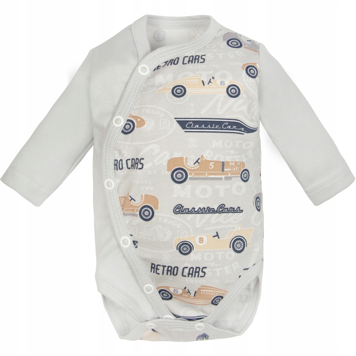 

Body Rozpinane Długi Rękaw auta retro 56 Wyprawka