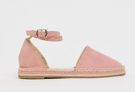 BUTY DAMSKIE ESPADRYLE RÓŻOWE KLASYCZNE 38,5 1AIS