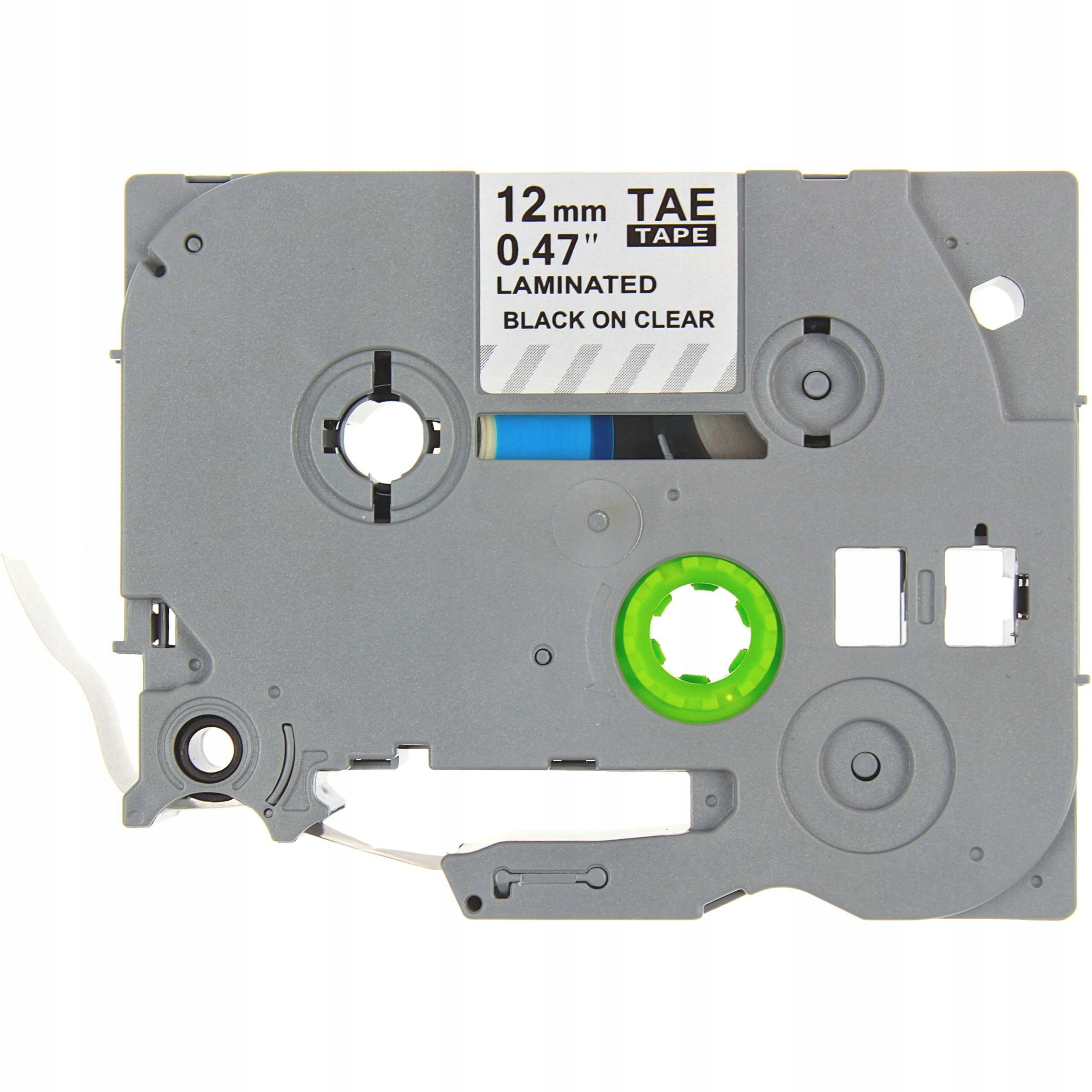 5x TAŚMA TZe-131 TZ-131 DO BROTHER PRZEZROCZYSTA 12MM 8M Producent Cmd