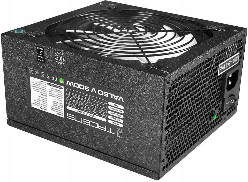 Tacens Valeo V 800M Zasilacz 800W Atx 3.1 z Aktywnym Chłodzeniem